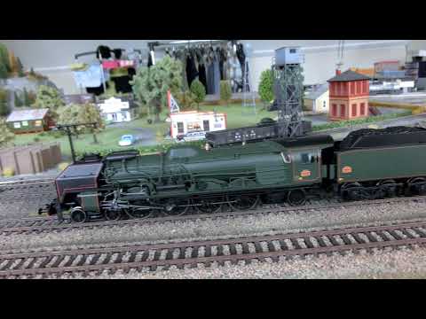 Sncf 241P steamlocomotive