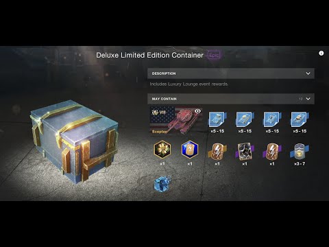 Opening x10 Deluxe Limited Edition Container | Luxury Lounge | WoTBlitz