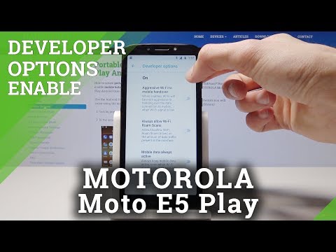 How to Get Access to Developer Options in Motorola Moto E5 Play – USB Debugging & OEM Unlock