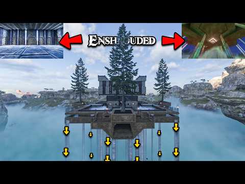 How Was This Made? | Waterfall Rocket Effect + Floating Base Trick | Enshrouded