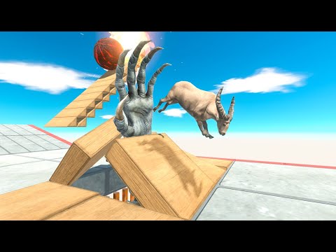 RUN AWAY from the CURSED HANDS of the SCOURGE - Animal Revolt Battle Simulator