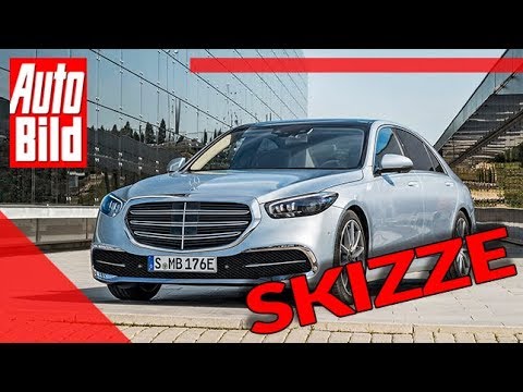 Mercedes S-Klasse (2020): Neuvorstellung - Skizze - Luxuslimousine