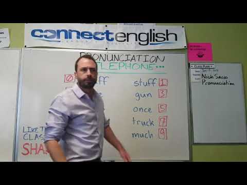 Connect English Pronunciation Telephone, Volume 18 - Mission Valley Campus