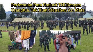 Download lagu Tangis Haru Prajurit Saat Bertemu Keluarga || Dodik Rindam III Siliwangi mp3