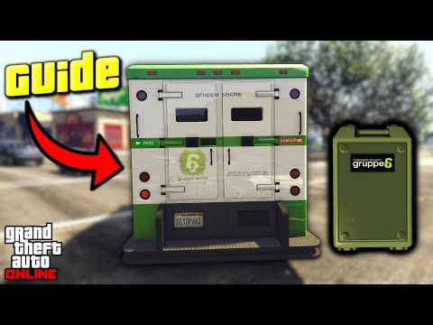 How To Open Back Doors on Gruppe 6 Armored Truck in GTA 5 Online