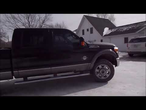 2012 Ford F350 Super Duty Lariat FX4 Crew Cab pickup truck at auction