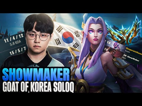 CARRYING WITH SHOWMAKER IN KOREA HIGH CHALLENGER *1550LP* I DesperateNasus