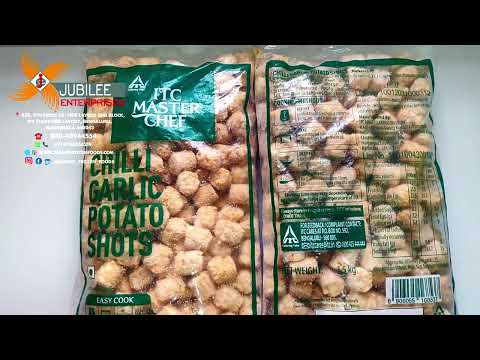 Itc Chilli Garlic Potato Shots 1.5Kg