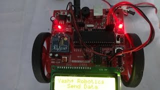 preview picture of video 'XBee controlled robot ATMeag 16'