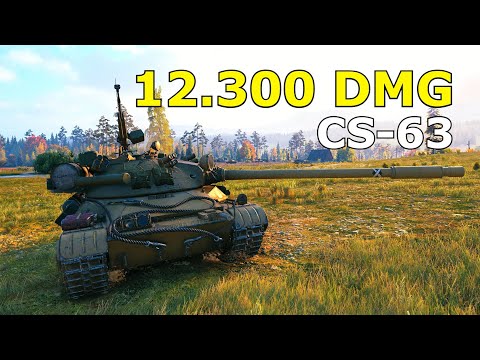 World of Tanks CS-63 - 6 Kills 12,3K Damage