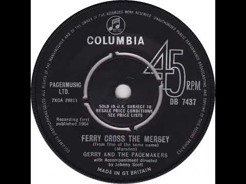 UK New Entry 1964 (286) Gerry & The Pacemakers - Ferry Cross The Mersey