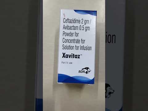 Xavitaz2gm/0.5Gm Inj Ceftazidime (2000Mg) + Avibactam (500Mg), 2 G/ 0.5 Gm