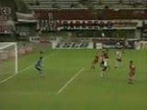 Gol de Kmet a River en el Clausura 98