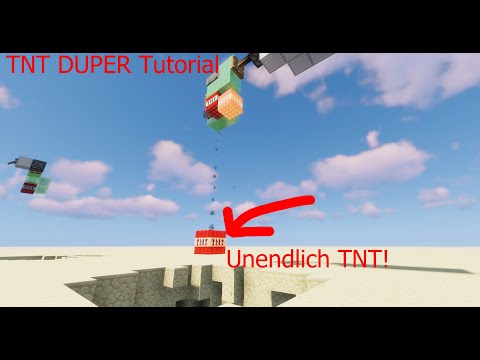 Wie baut man einen TNT DUPER (alle Versionen ab 1.13‎)