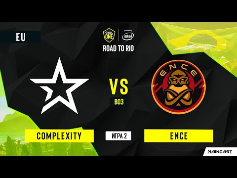 Complexity vs ENCE [Map 2, Train] BO3 | ESL One: Road to Rio