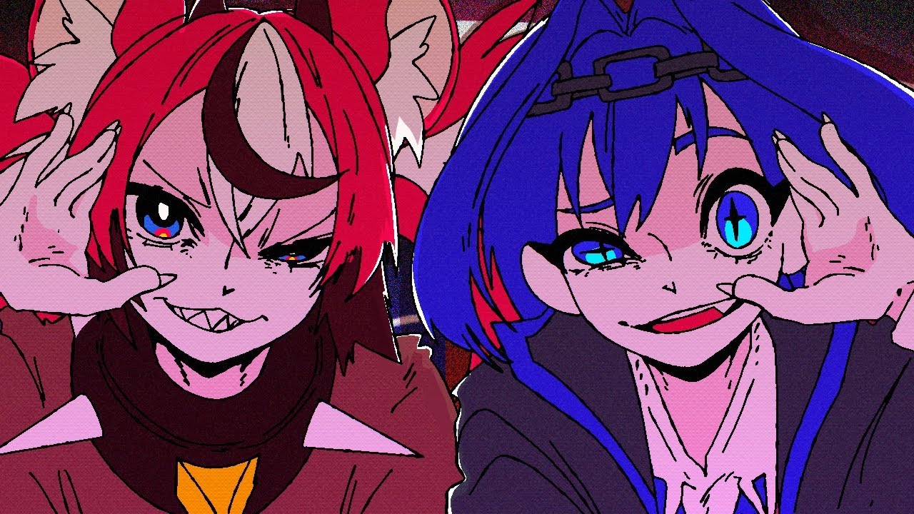 【MV】ダイダイダイダイダイキライ - 雨良 Amala || Hakos Baelz VS Ouro Kronii COVER