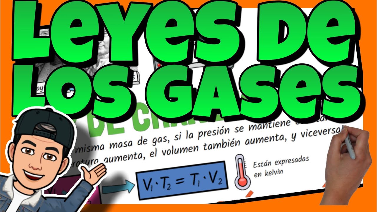 👨‍🔬 LEY de BOYLE, CHARLES y GAY LUSSAC 🎈 LEYES de los GASES