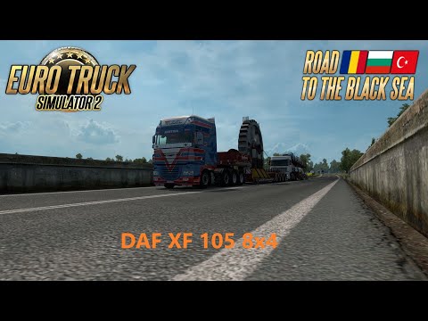 Euro Truck Simulator 2 - Daf XF 105 8x4 - Olsztyn - Bialystok