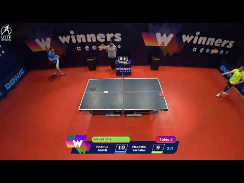 WINners League 12.12.2021 Hnatiuk A. - Makovka Ya. 20:45