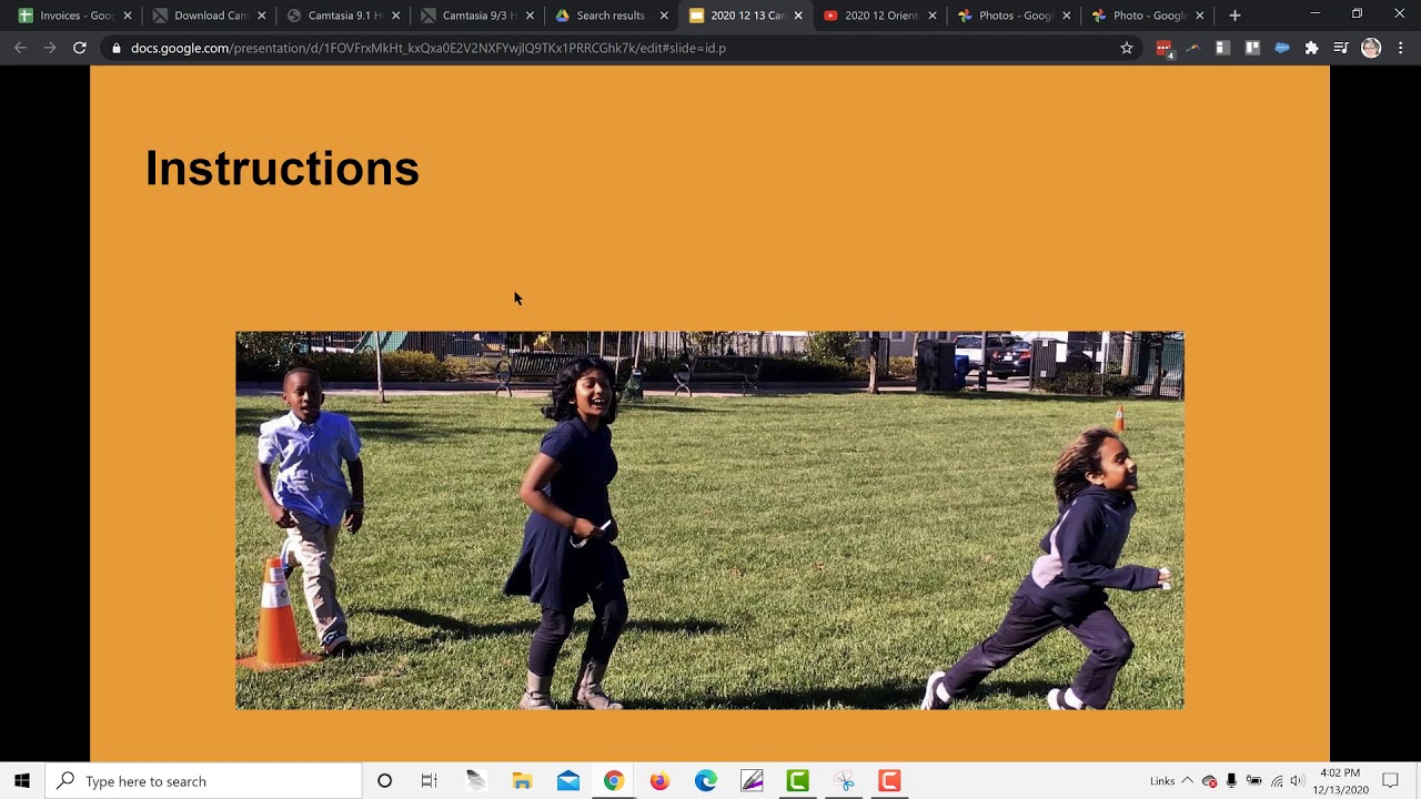 Orienteering Mini-Games Instructions 2020 12 and beyond