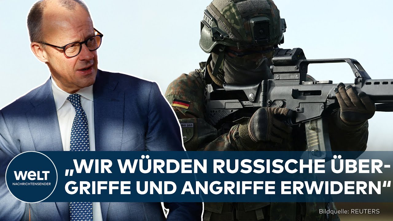 MERZ: Deutsche schießen in der Ukraine auf Russen? – SPD reagiert verhalten!