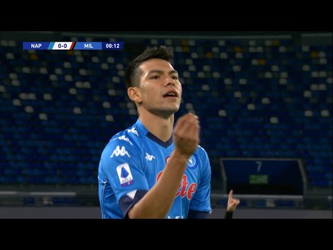 Hirving Lozano vs Milan (Serie A) HD || 22/11/2020