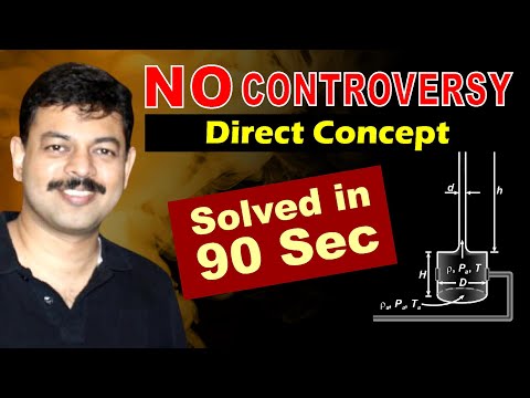 Chimney Problem JEE Advanced 2023 Solution #1 | Not a Controversial Problem by Ashish Arora Sir