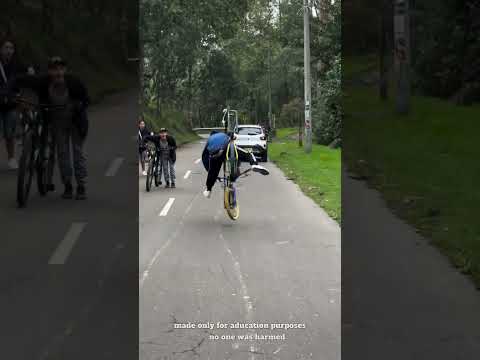 Invention of the non-falling bicycle.