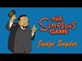 All Judge Snyder Voice Clips The Simpsons Game All Voice Lines Funny 2007