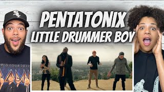 EPIC!| FIRST TIME HEARING The Pentatonix  - Little Drummer Boy REACTION