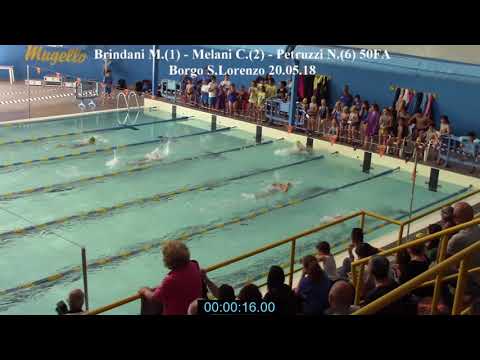 Brindani M. - Melani C. - Petruzzi N. 50FA - Borgo S.Lorenzo 20.05.18