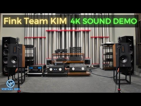 Fink Team KIM + Musical Fidelity M8xi + Metronome DSS - 4K Sound Demo