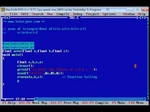 Basic Program In C In Tamil