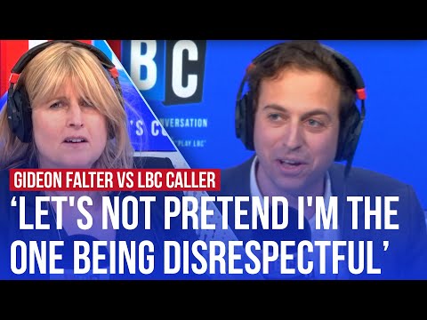 LBC caller defends Met's treatment of Jewish campaigner Gideon Falter