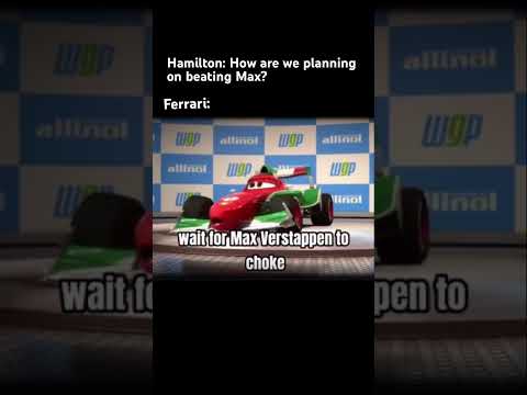 Ferrari doesn’t need a strategy 🤣 #f1memes #lewishamilton #lightningmcqueen #formula1 #shorts #f1