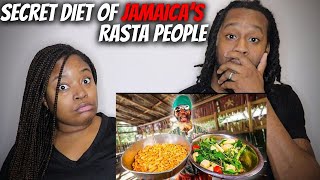 🇯🇲 American Couple Reacts "Secret Diet of Jamaica’s Rasta People!! How To Live Forever!!"