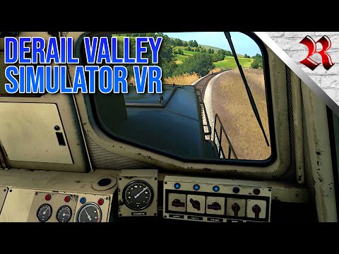 Derail Valley Simulator in VR | Diesel Hydraulic Locomotive (DH4) Steel Haul