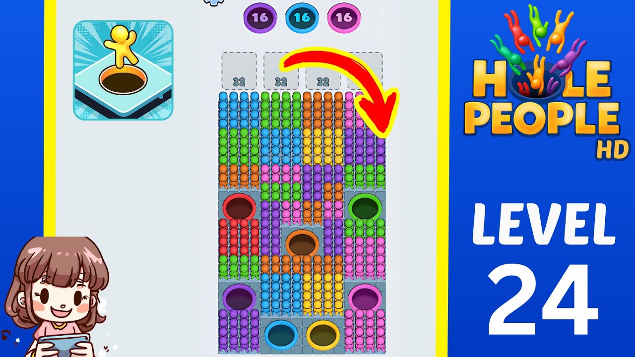 Hole People level 24