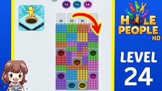 Hole People Level 24 Solution - Hole People Level 24 Solution Walkthrough