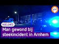 Man gewond bij steekincident bij woning in Arnhem