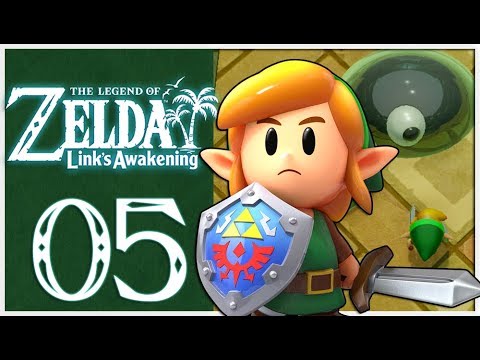 Legend of Zelda Link's Awakening Walkthrough Part 5 Key Cavern Dungeon (Nintendo Switch)