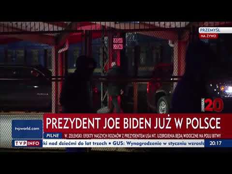 Prezydent Biden jest już w Polsce