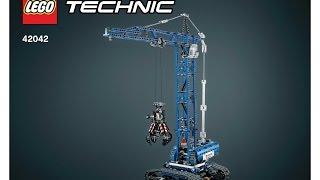 LEGO 42042 Mobile Tower Crane Instructions B Model