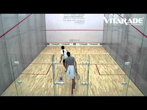 PSA McWIL-Vitarade Gdańsk Squash Open 2011 - Marcin Karwowski (POL) vs. Lucas Serme (FRA)