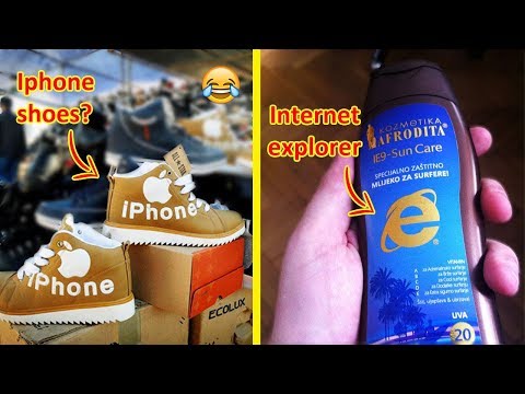 Hilarious Products From China That Doesn't Care About The Brands