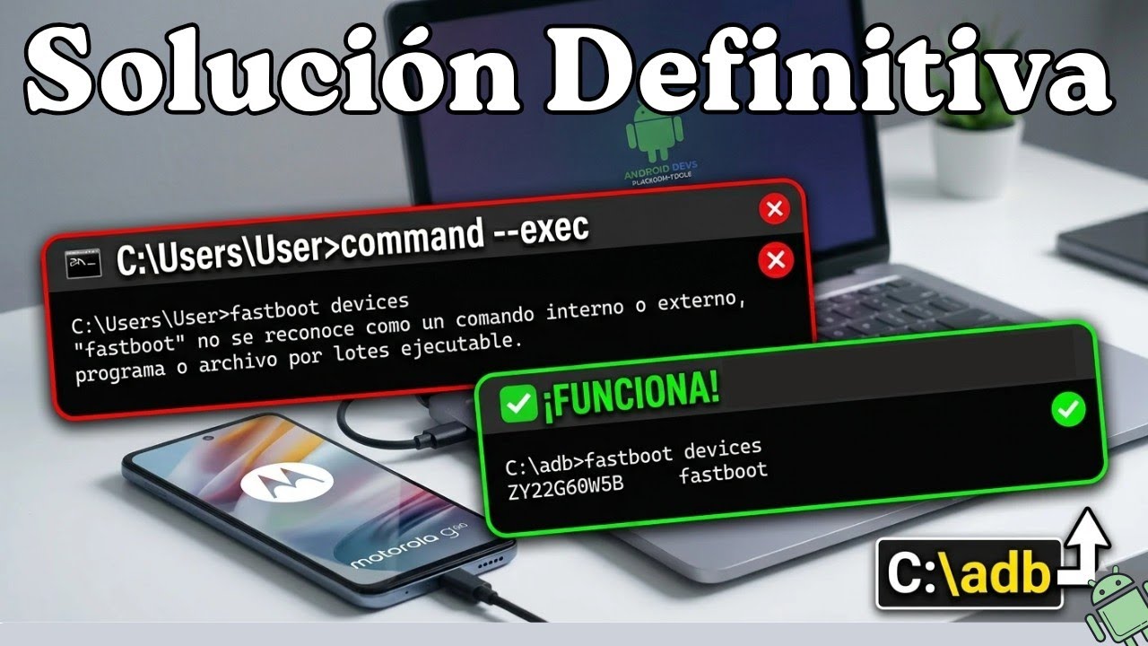 FASTBOOT NO SE RECONOCE: Solución Oficial (2026)