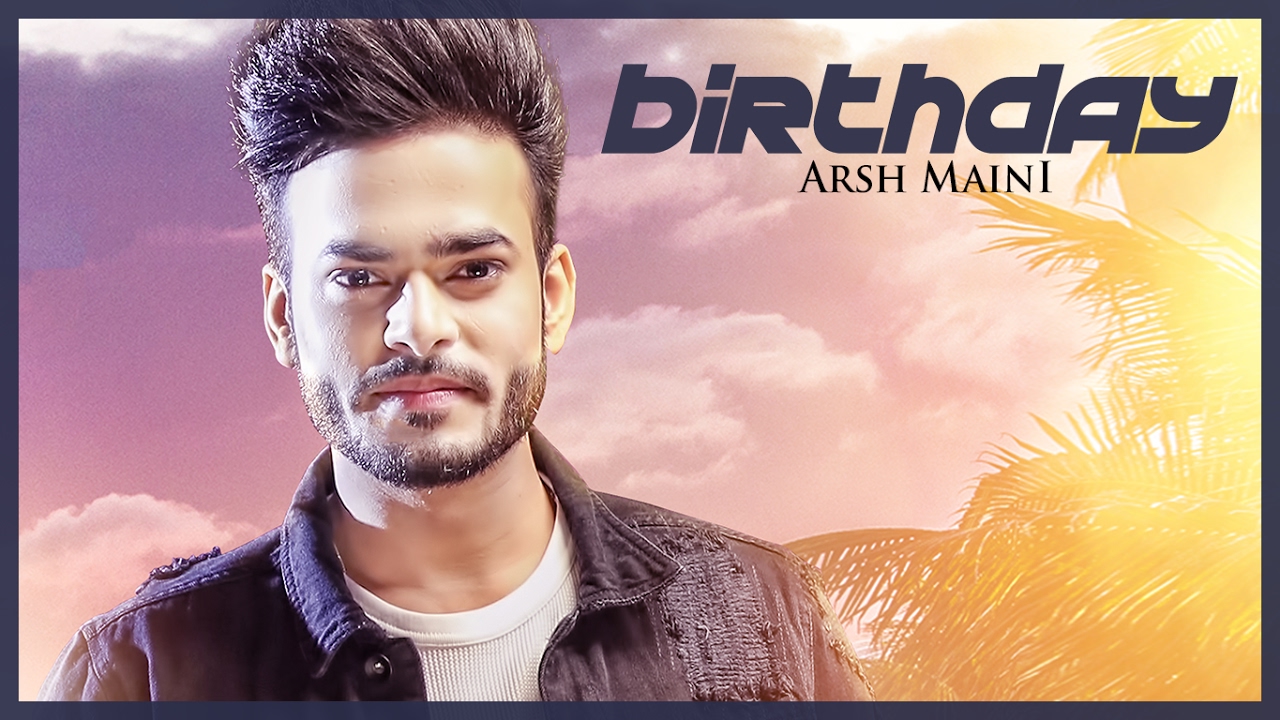 Birthday Lyrics  | Punjabi | Arsh Maini | Gold Boy