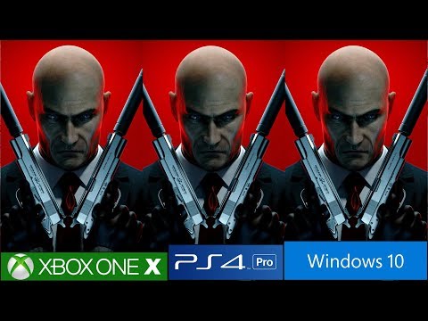 Hitman Absolution And Blood Money - PS4 Pro vs PC vs Xbox One X [4K/60fps]