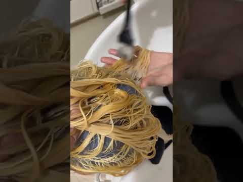 Tonalização 9.13  #loiro #cabeludo #hairstyle #viral #pelo #dicas #humor #cabelao #hair