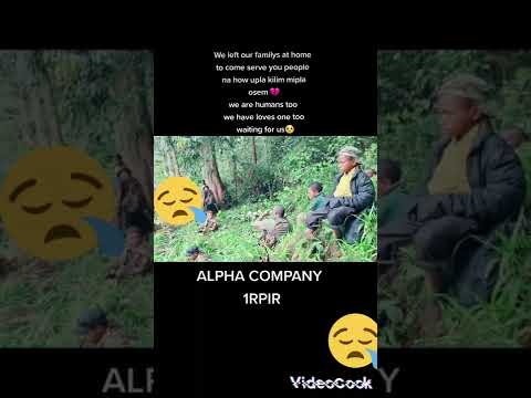 ALPHA COMPANY( 1RPIR) searching for the policeman who was killed and thrown into tagali river,hela.